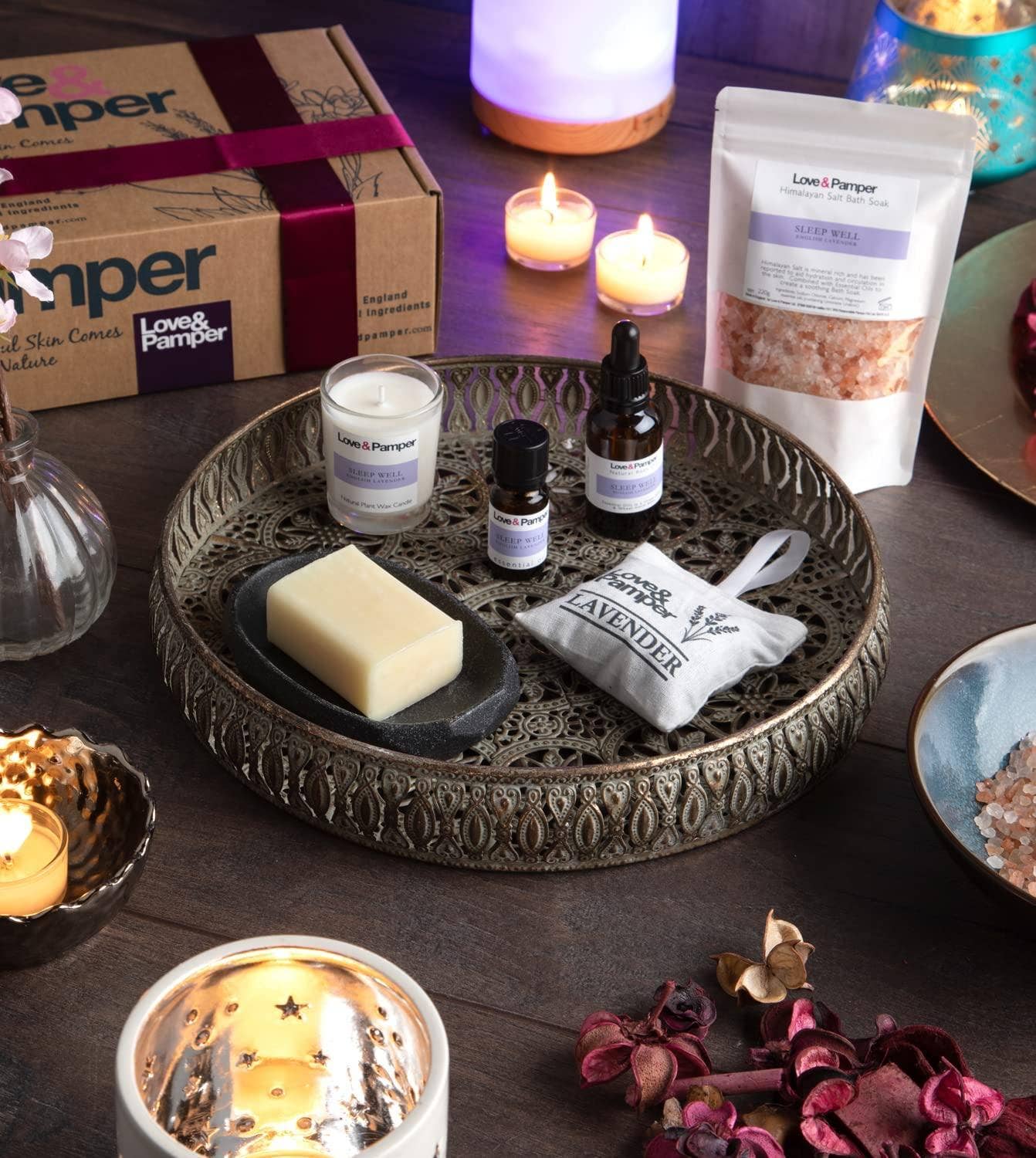 SLEEP WELL - Aromatherapy Pampering Gift Set For Women