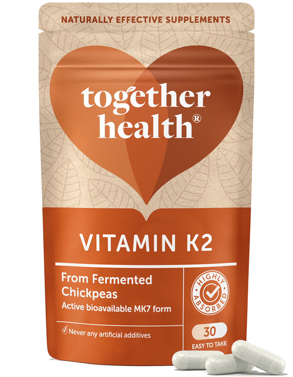Vitamin K2 – Vegan Supplement – 30 Capsules
