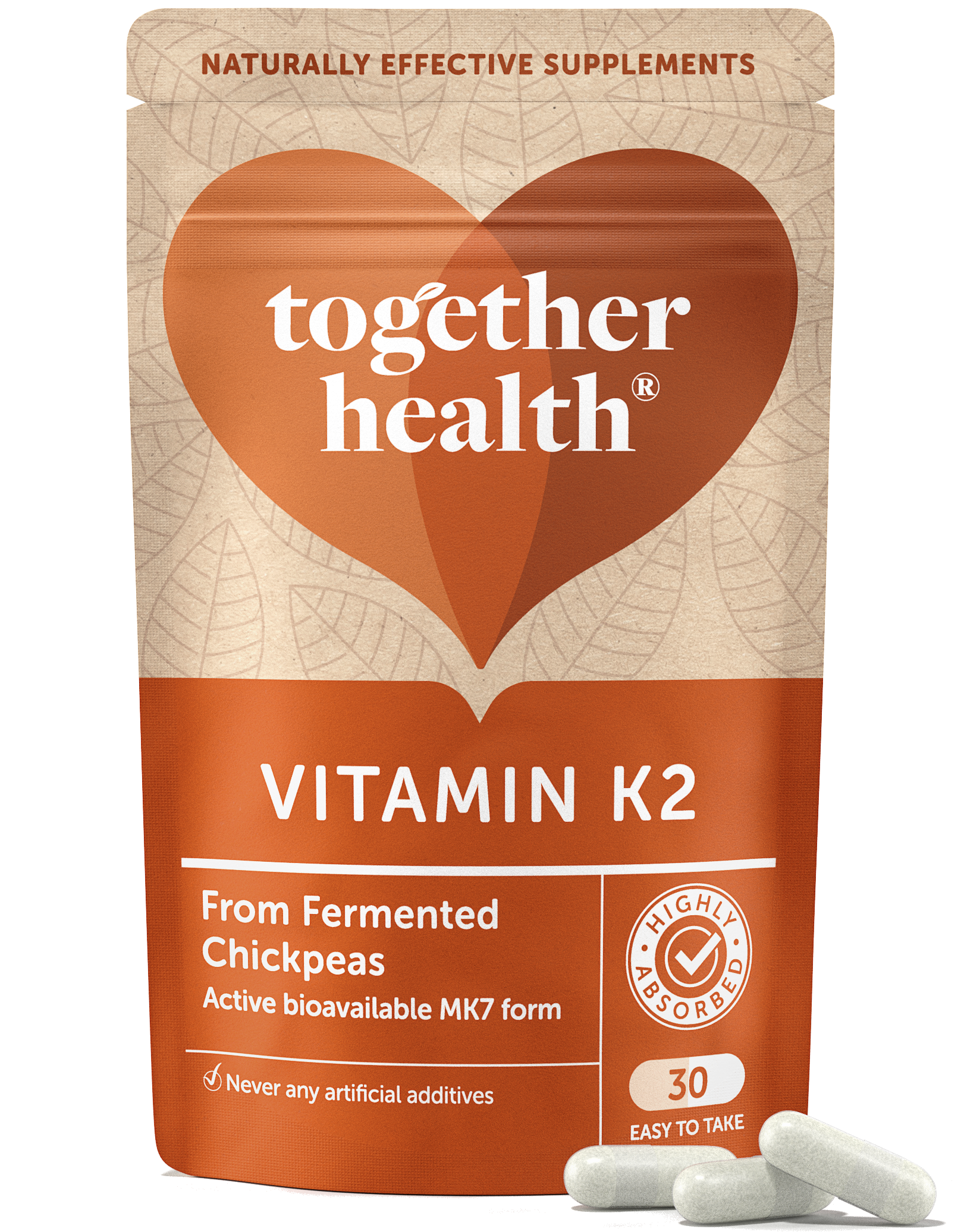 Vitamin K2 – Vegan Supplement – 30 Capsules