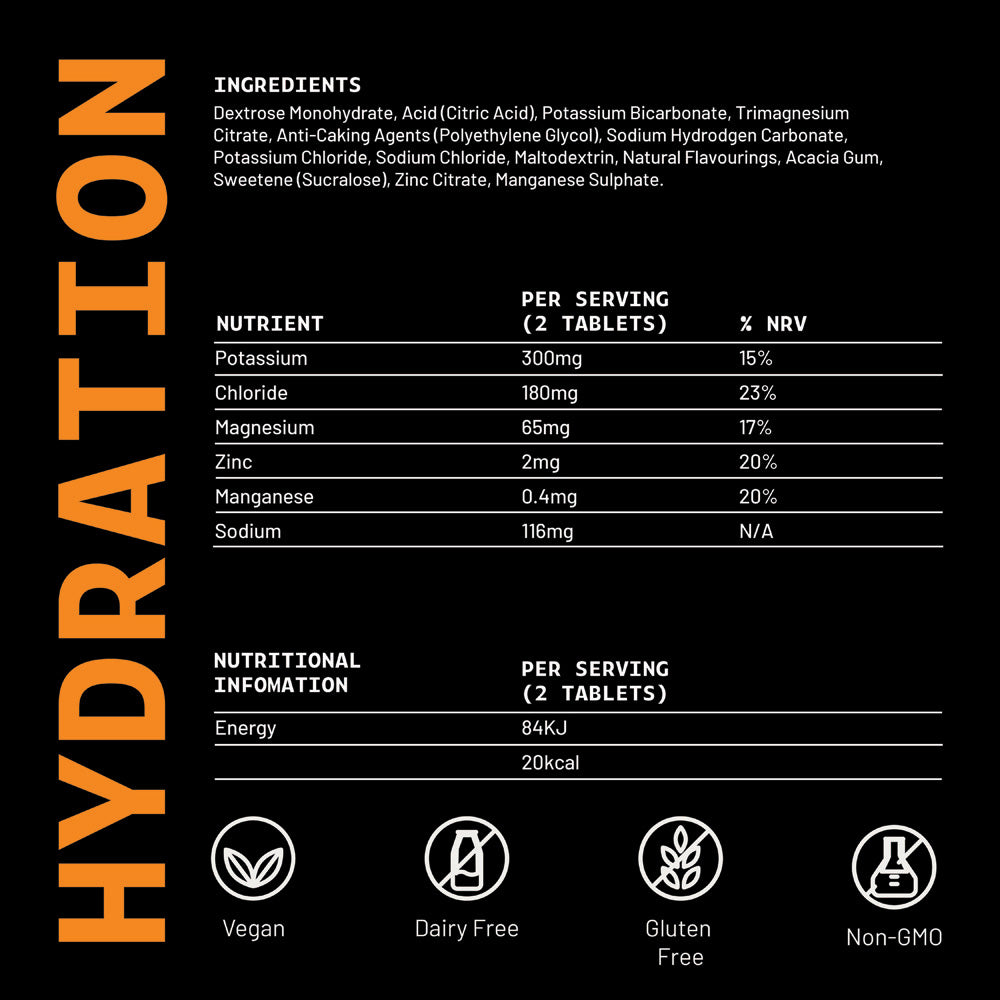 Hydration Tablets - Lemon & Elderflower (6 Pack)