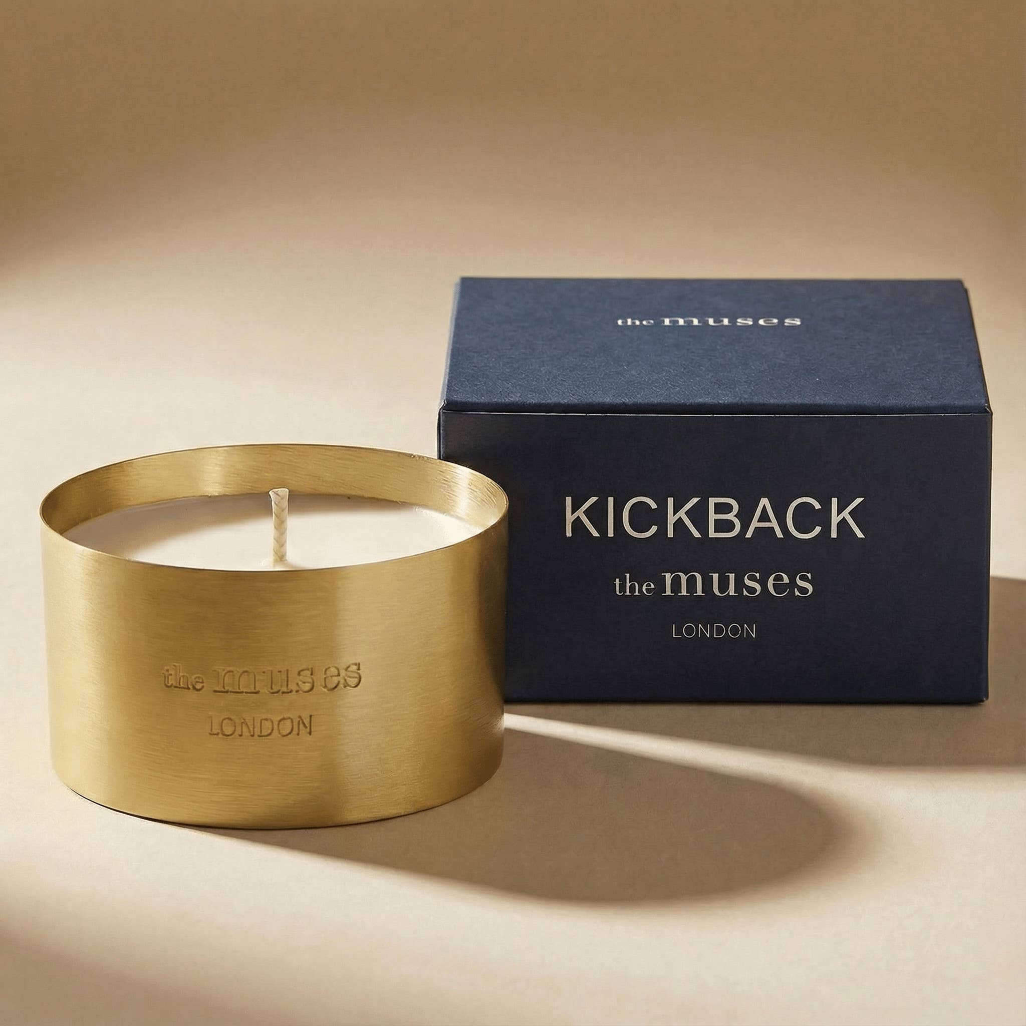 KICKBACK Luxury Scented Candle | Fig Candle 110g/ 3.8oz