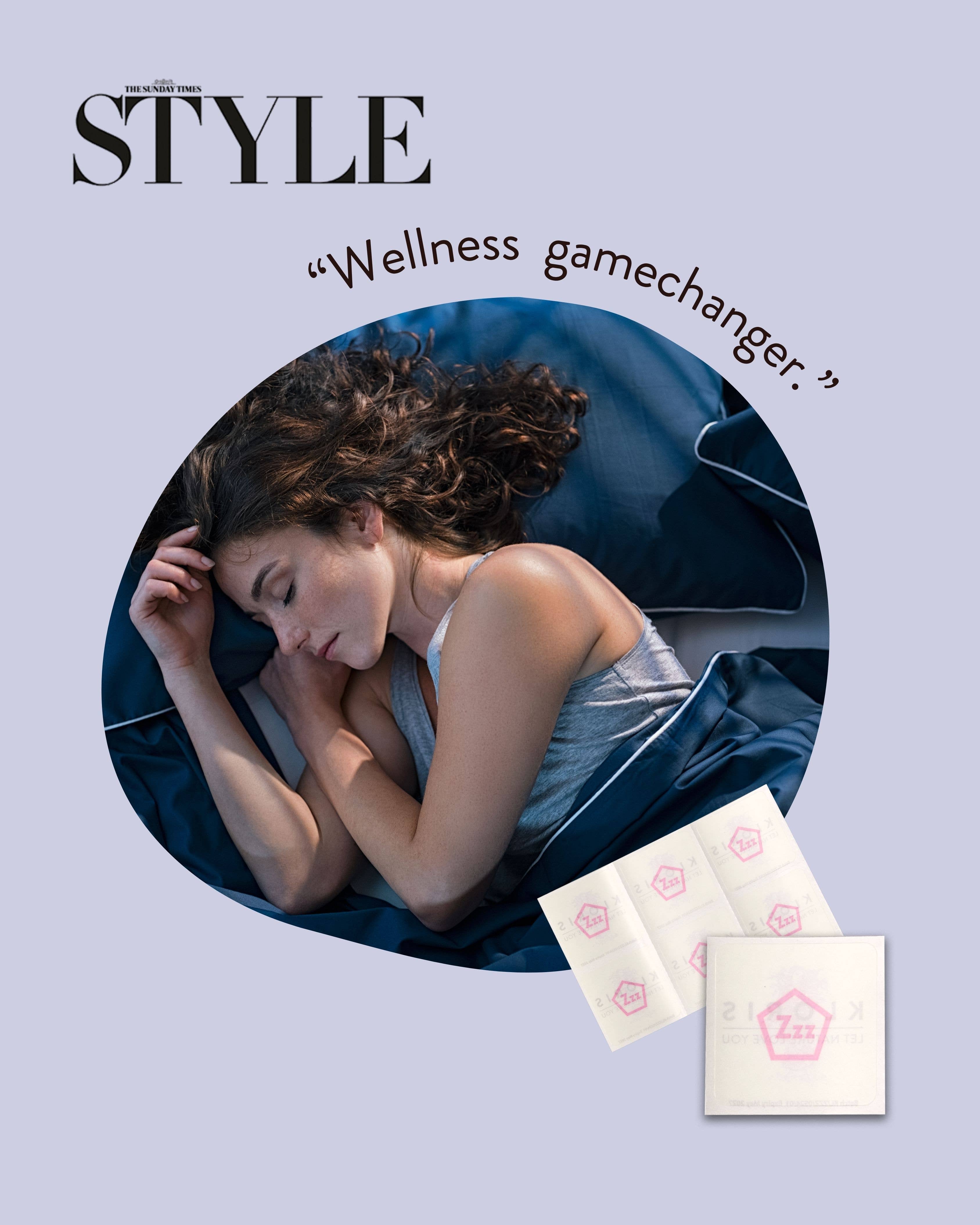 Natural Sleep Patches - Valerian, Hops, Passionflower & CBD