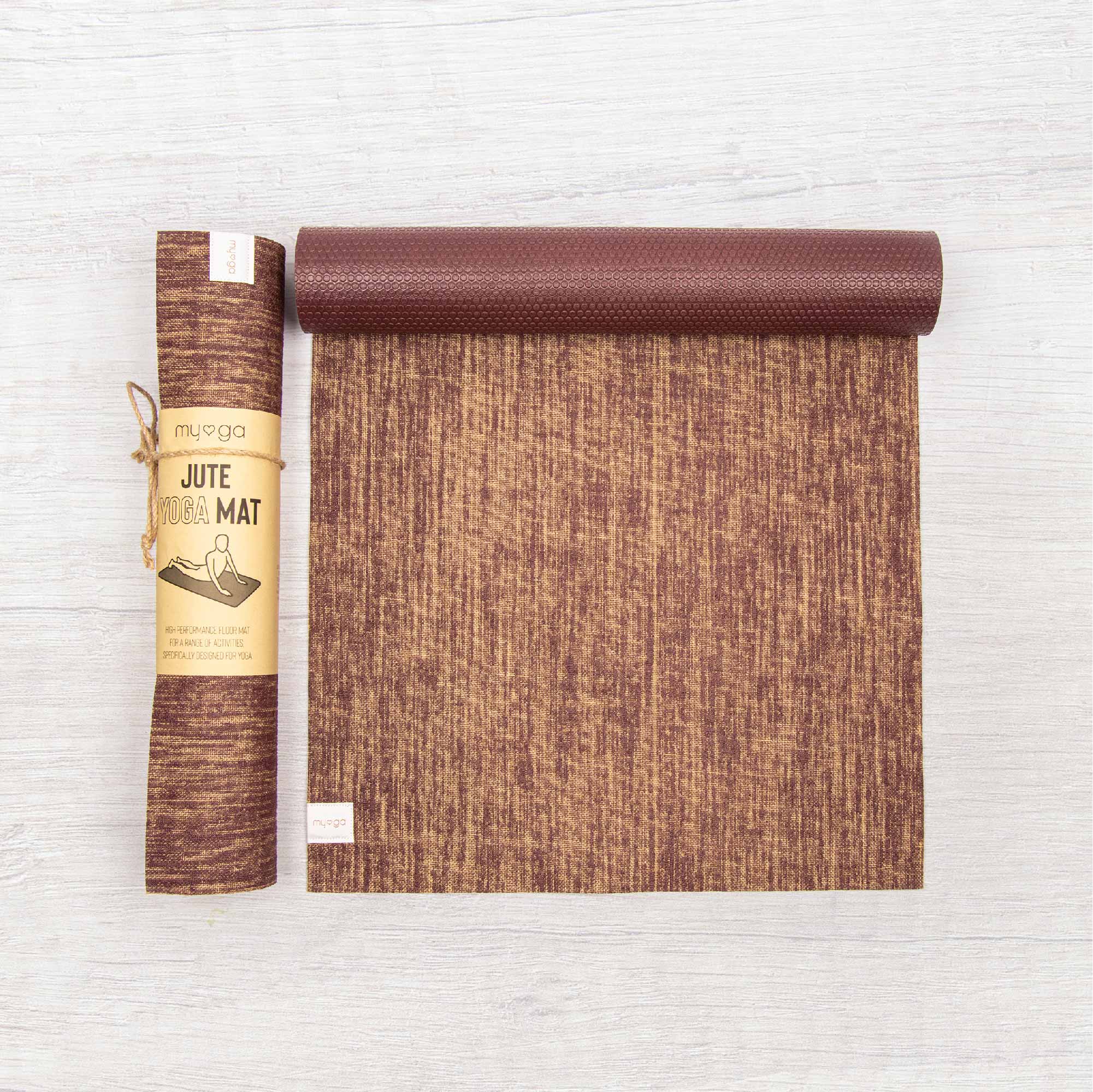 High Quality Jute Yoga Mat with Ultra Grip