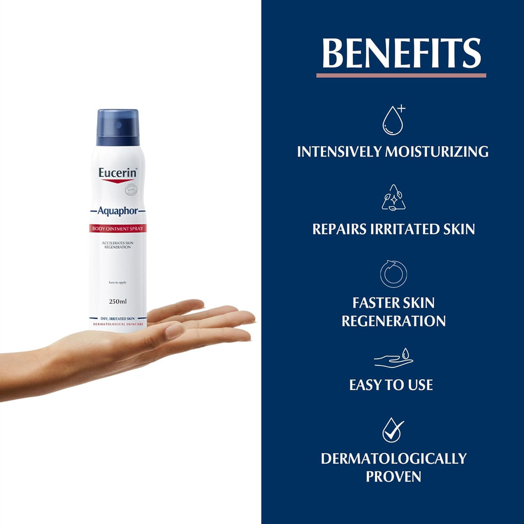 Eucerin Aquaphor Body Ointment Spray 250ml