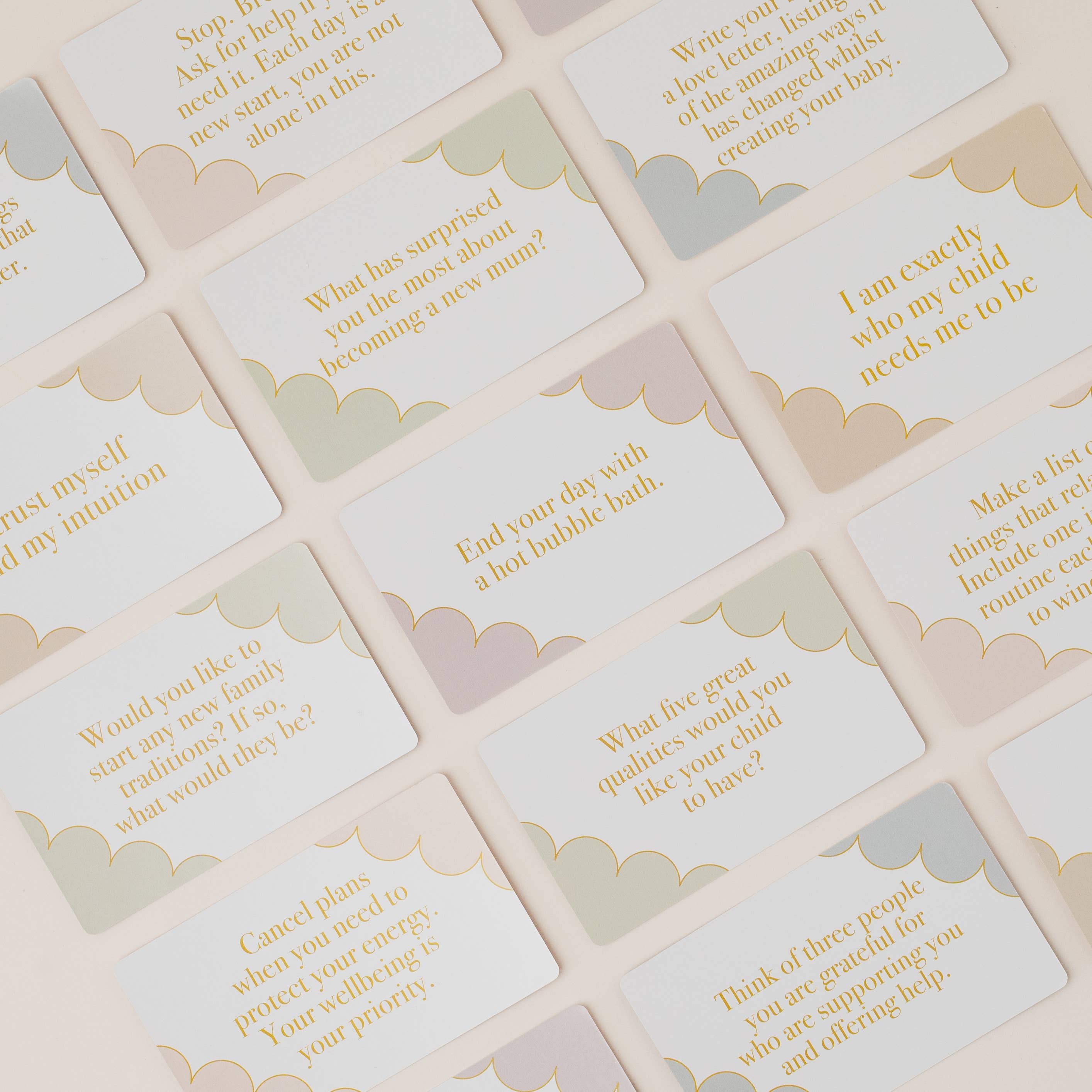 Mind Cards: New Mum Edition | Self care gift for new moms