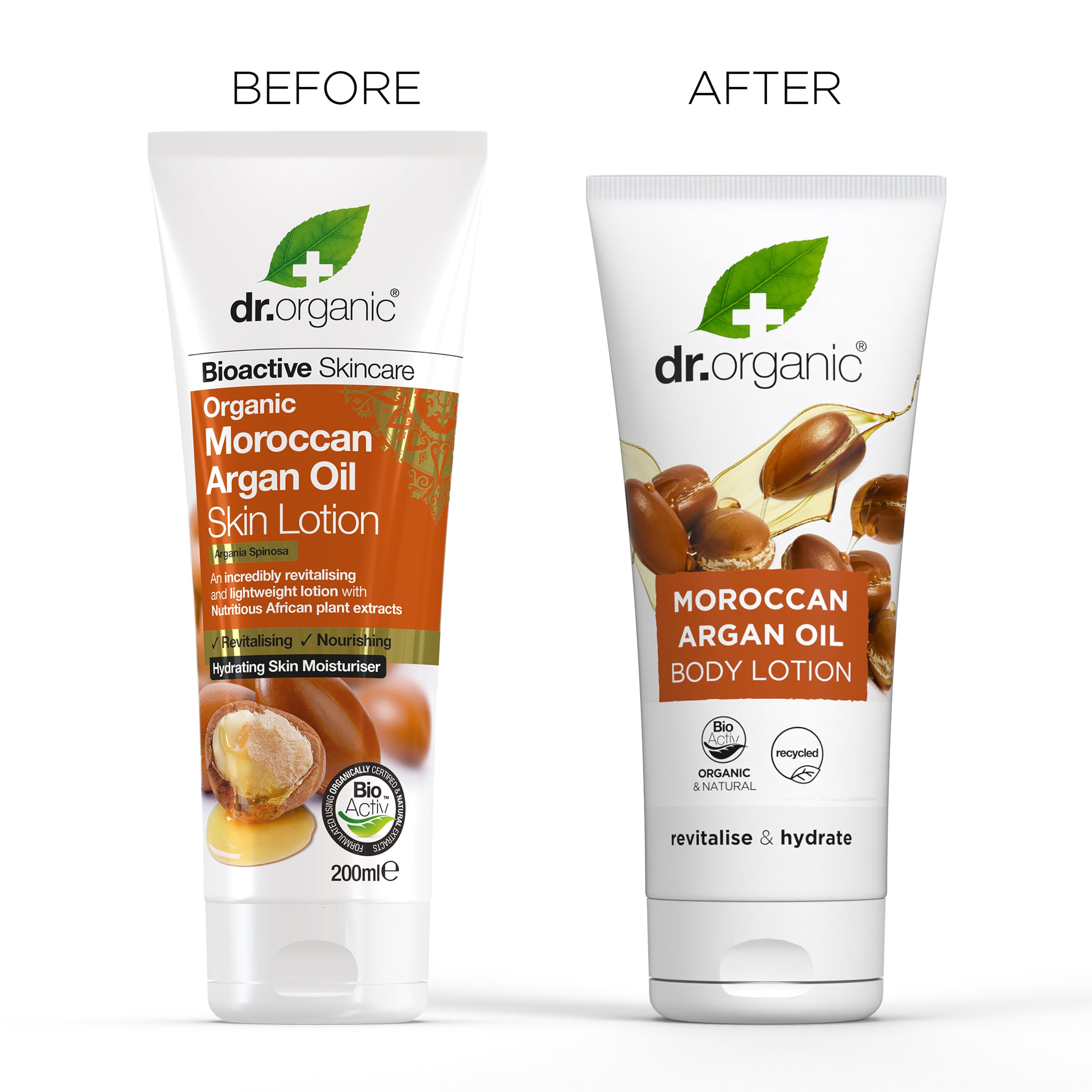 Dr Organic Bioactive Skincare Organic Moroccan Argan Oil Skin Lotion 200ml