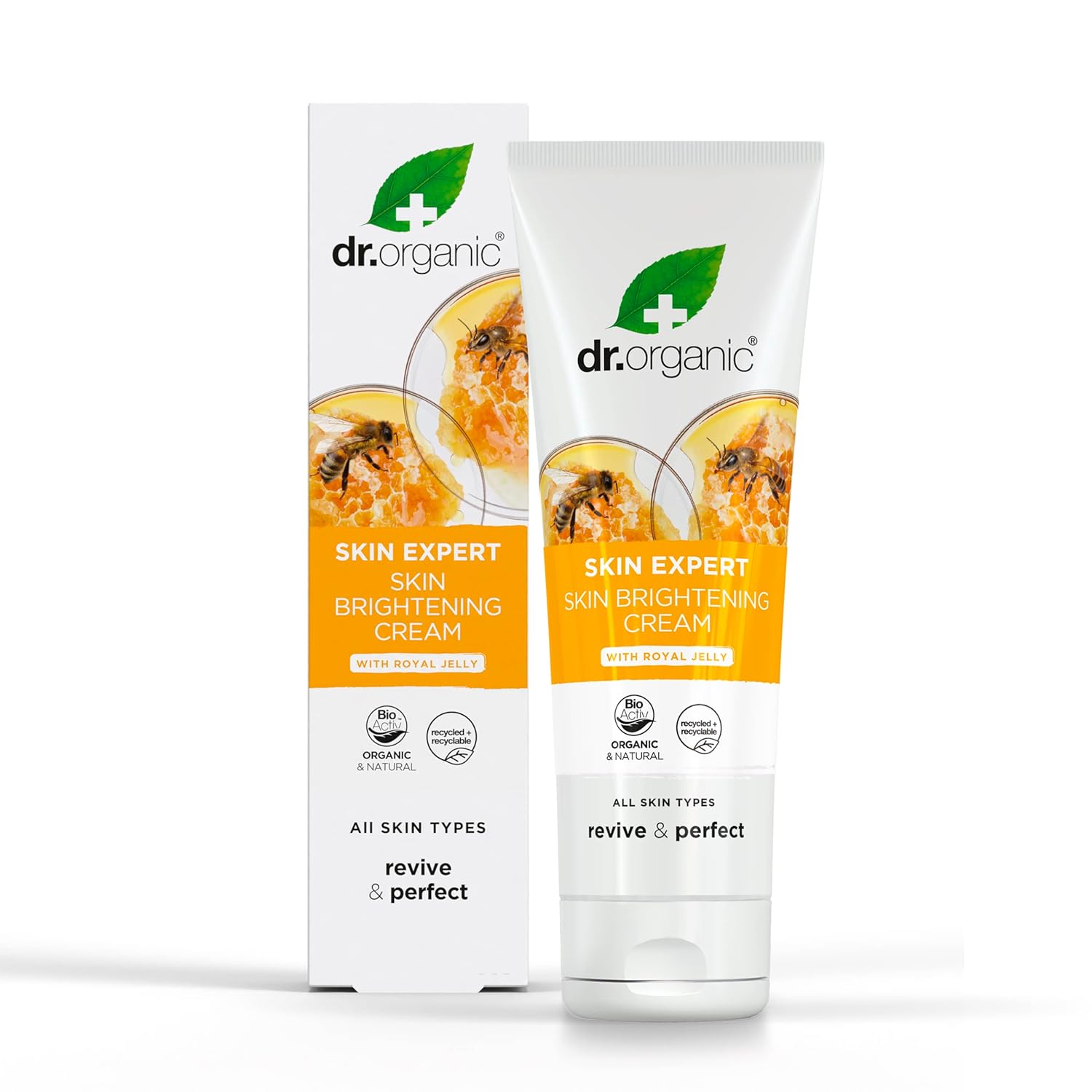 Dr Organic Bioactive Skincare Organic Royal Jelly Skin Brightening Cream 125ml