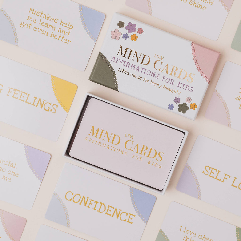 Mind Cards: Affirmations for Kids | Positive Mindset prompts