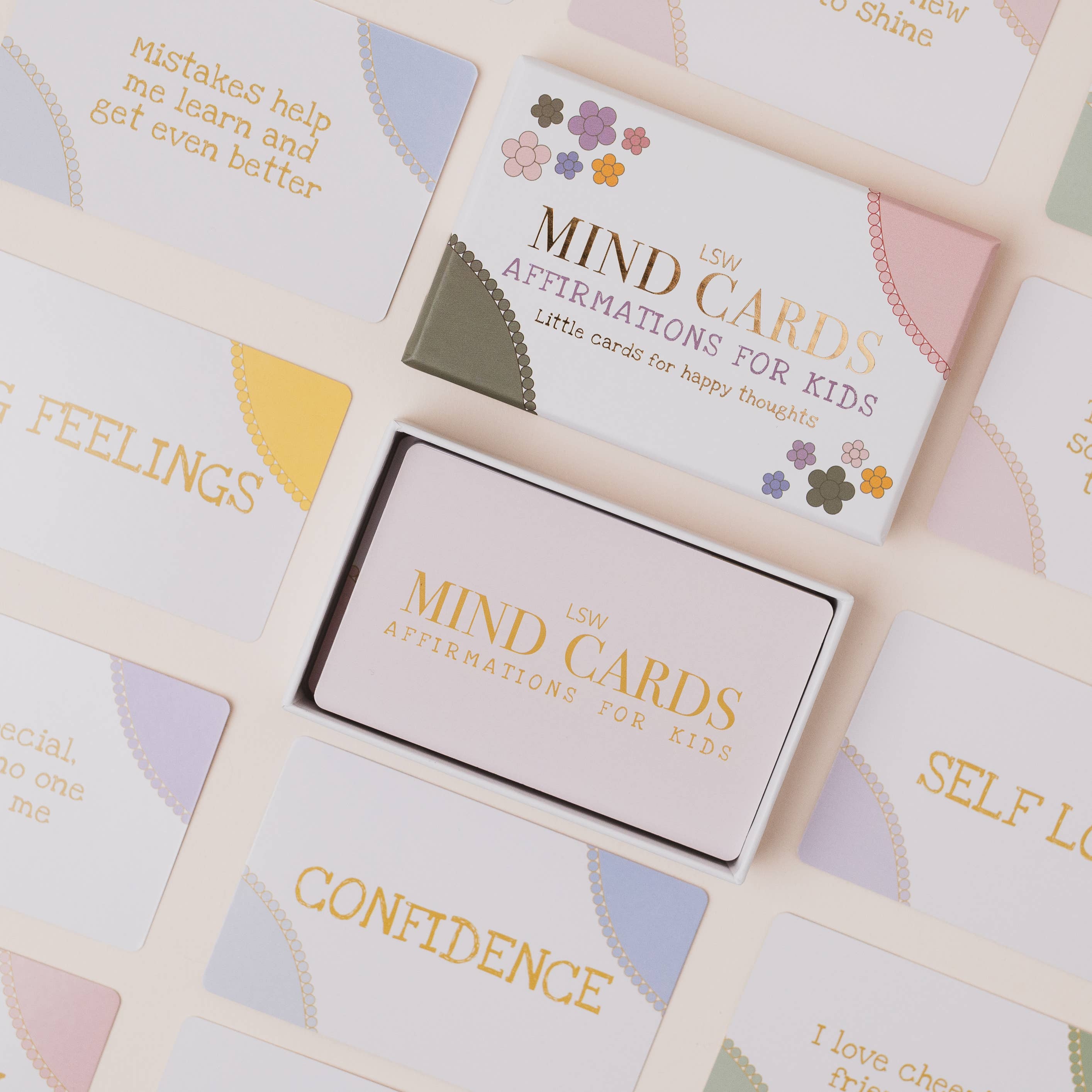 Mind Cards: Affirmations for Kids | Positive Mindset prompts