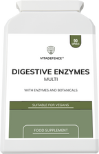 Digestive Enzyme Multi | With Turmeric, Apple Cider Vinegar & Enzyme Blend – 90 Capsules