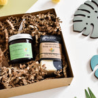 Breathe At Home Spa Set | Eucalyptus, Rosemary & Peppermint Bath & Body Gift | Natural Self-Care Kit | Vegan, Plastic-Free
