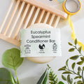 Spearmint and Eucalyptus , Solid Conditioner Bar 60g