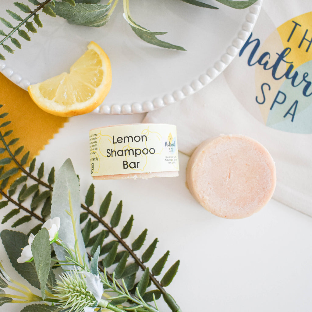 Lemon Shampoo Bar | Natural Hair Wash for All Hair Types | Vegan, Plastic-Free Hair Care