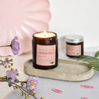 Wildflower Wisp Hand-Poured Coconut Wax Candle | Floral & Natural Aromatherapy | Vegan, Eco-Friendly Candle | 2 Size Options