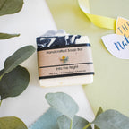 Into the Night Soap Bar | Tea Tree, Eucalyptus & Charcoal Natural Handcrafted Soap | Vegan, Plastic-Free Skincare | 3 Styles Available