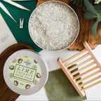 Lime Coconut Bath Soak | Natural Mineral Bath Salts Tin UK