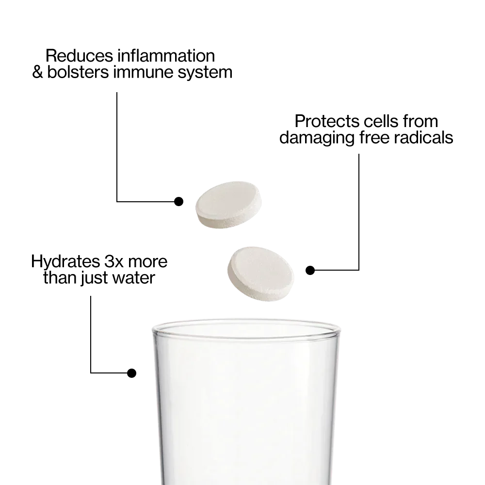 Hydration Tablet Multi-Flavour Triple Pack + Orange Bottle