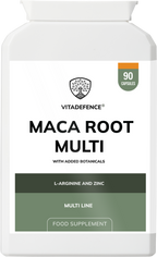Vitadefence® Maca Root Multi | With L-Arginine, Ginkgo Biloba & Zinc – 90 Vegan Capsules
