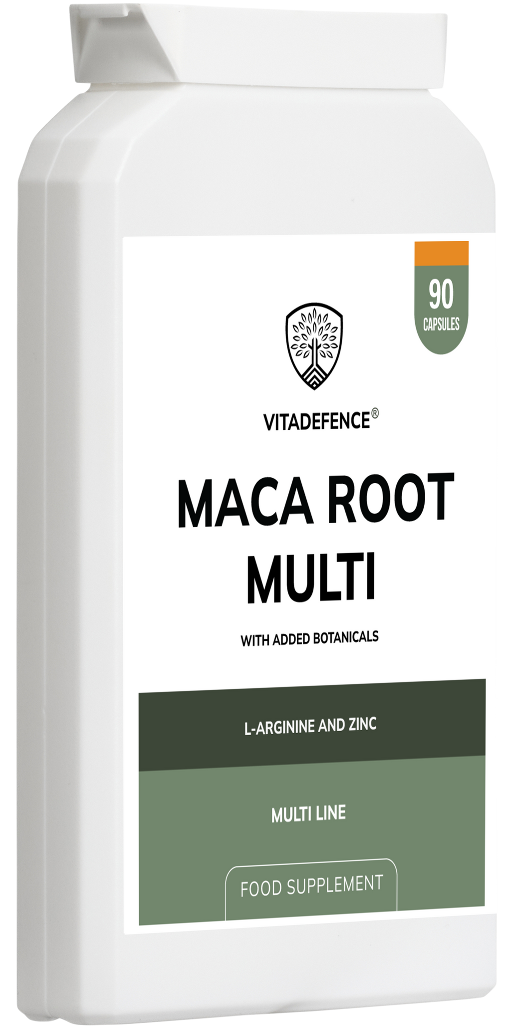 Vitadefence® Maca Root Multi | With L-Arginine, Ginkgo Biloba & Zinc – 90 Vegan Capsules