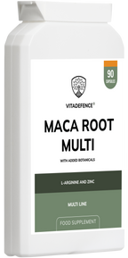 Vitadefence® Maca Root Multi | With L-Arginine, Ginkgo Biloba & Zinc – 90 Vegan Capsules