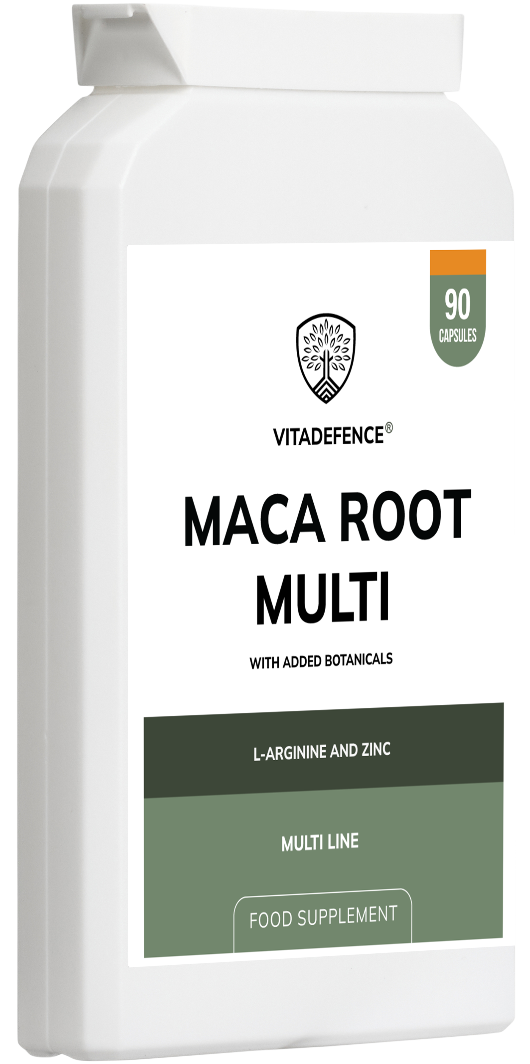 Vitadefence® Maca Root Multi | With L-Arginine, Ginkgo Biloba & Zinc – 90 Vegan Capsules