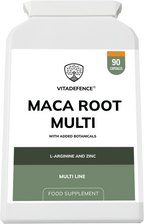 Vitadefence® Maca Root Multi | With L-Arginine, Ginkgo Biloba & Zinc – 90 Vegan Capsules