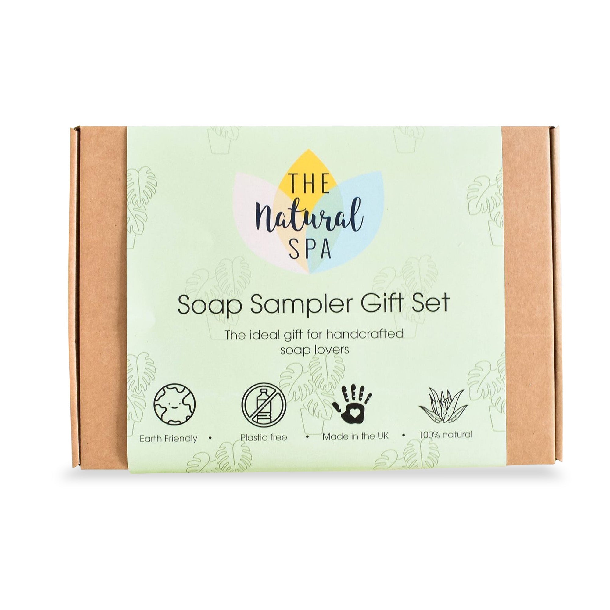 Soap Sampler Gift Set | 8 x 25g Mini Travel Soaps | Natural Handcrafted Letterbox Gift | Vegan, Plastic-Free Skincare