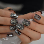 Metal false nails for women-1