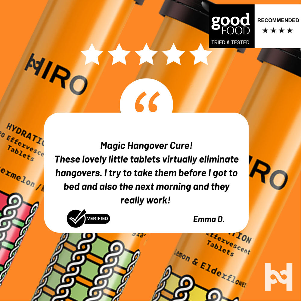 Hydration Tablet Multi-Flavour Triple Pack + Orange Bottle