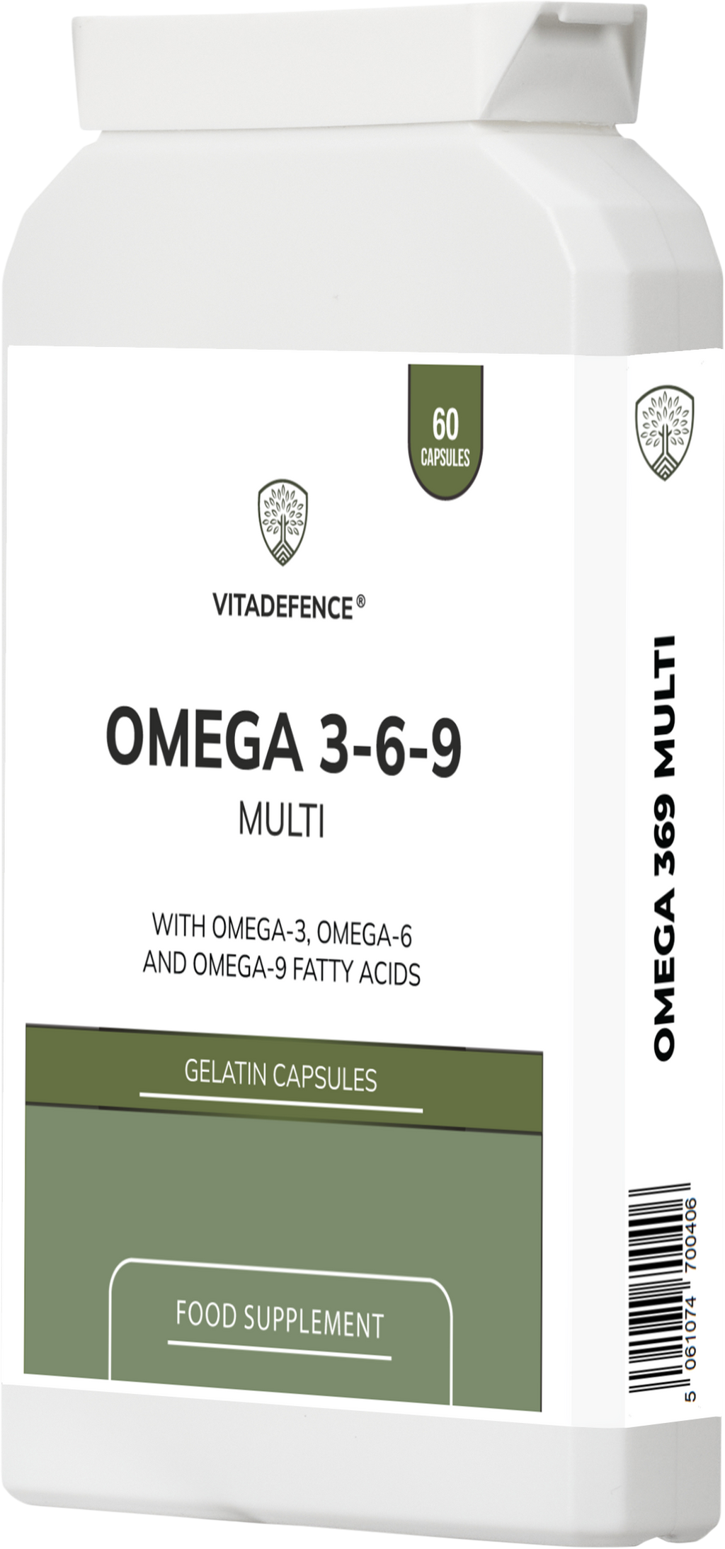 Omega 3-6-9 Multi — 60 Gelatin Capsules