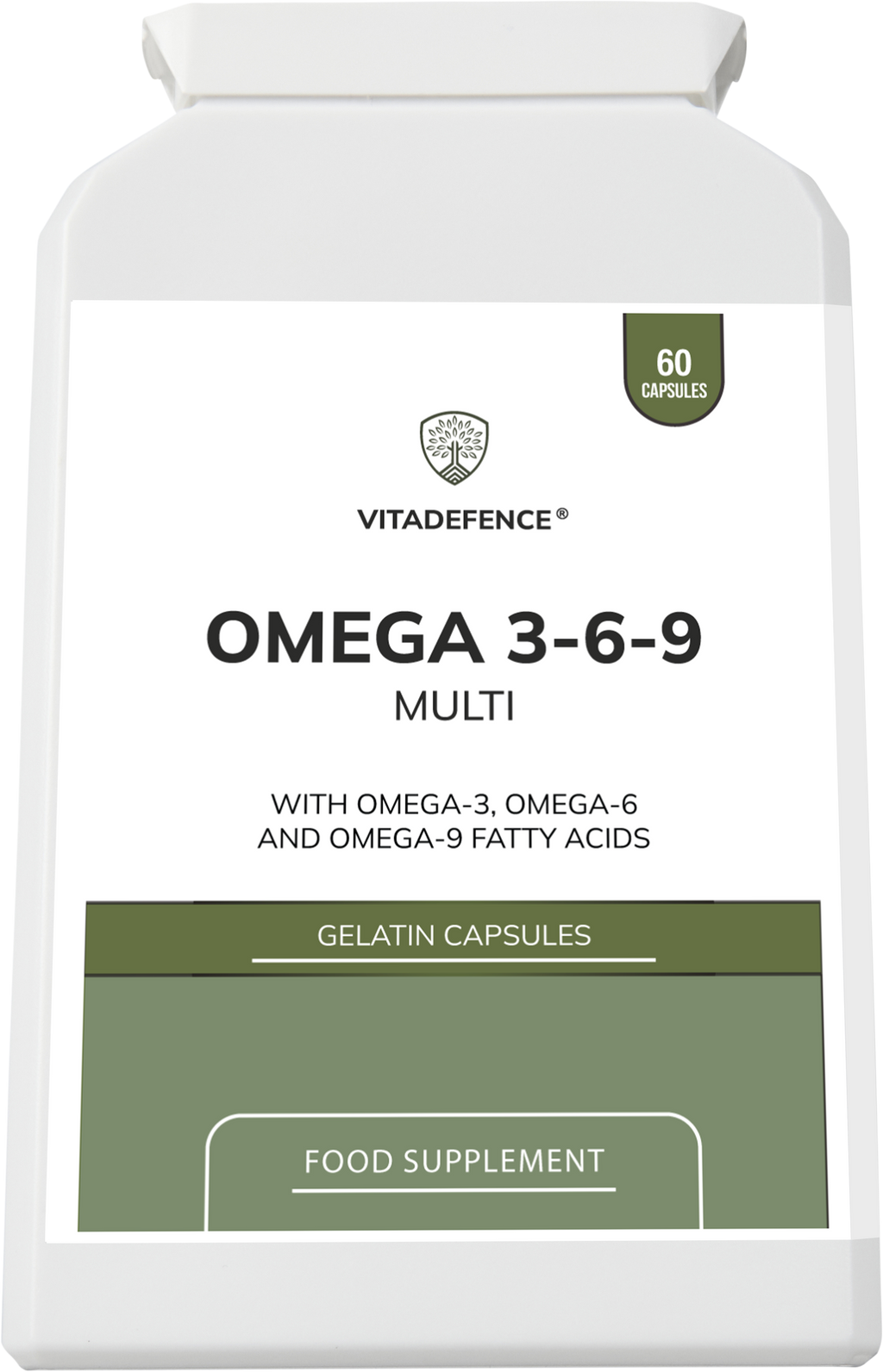 Omega 3-6-9 Multi — 60 Gelatin Capsules