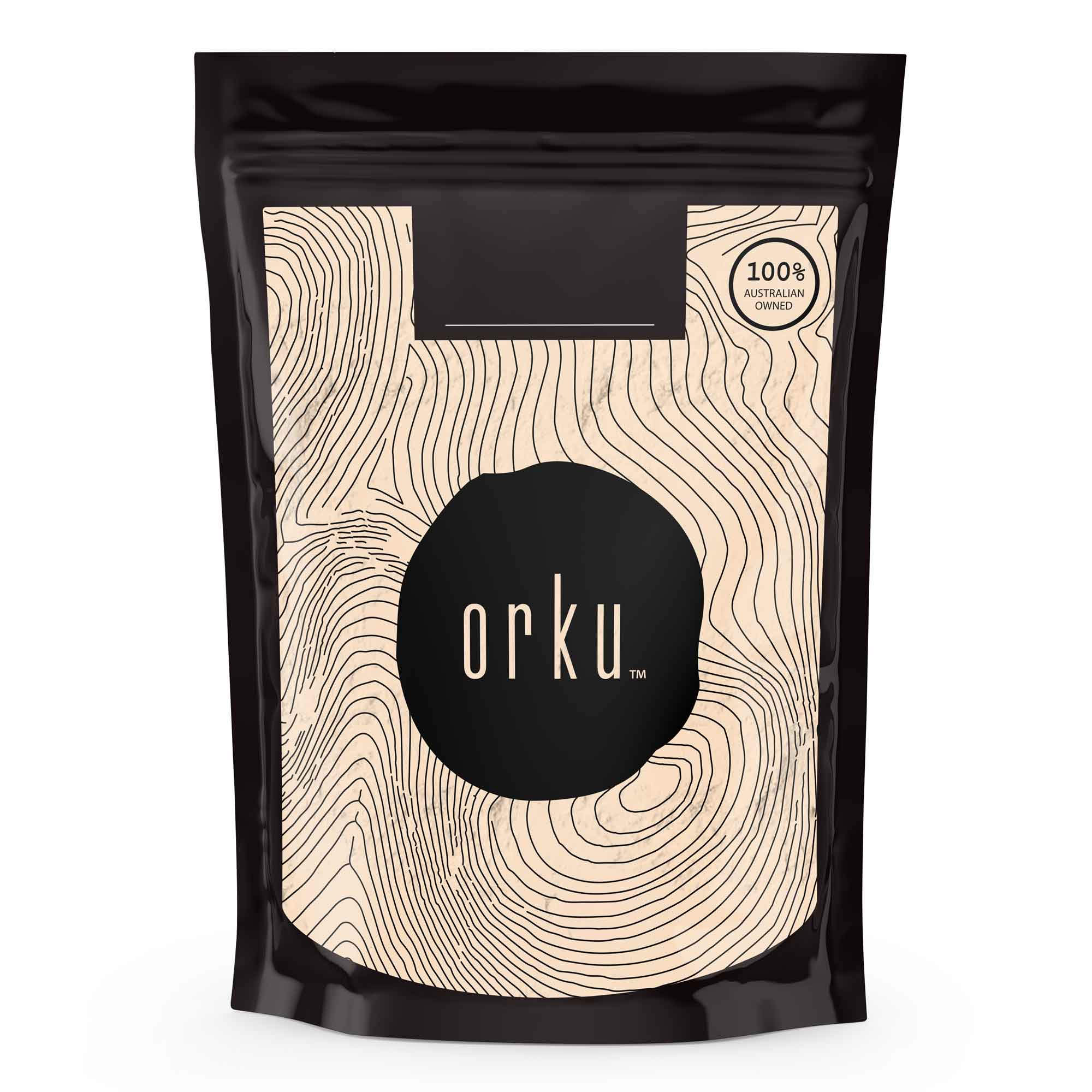 Orku Pea Protein Isolate Powder - High Protein Plant Based Unsweetened
