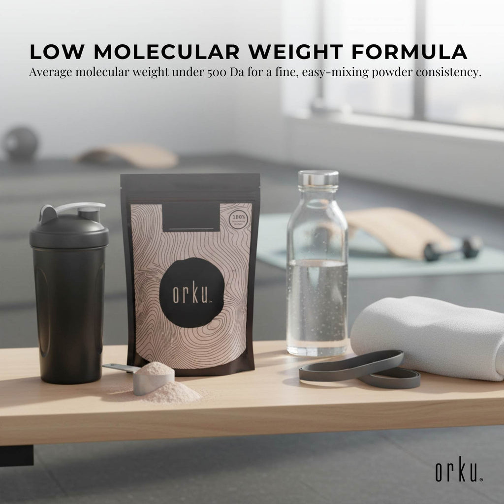 Orku 1Kg Vegan Collagen Plant Based Alternative Powder Hydrolysed Protein