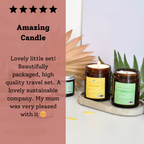 Wildflower Wisp Hand-Poured Coconut Wax Candle | Floral & Natural Aromatherapy | Vegan, Eco-Friendly Candle | 2 Size Options