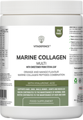 Marine Collagen Multi | Orange & Mango Flavour Powder with Hyaluronic Acid, MSM, Vitamins & Minerals – 315 g