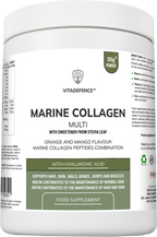 Marine Collagen Multi | Orange & Mango Flavour Powder with Hyaluronic Acid, MSM, Vitamins & Minerals – 315 g