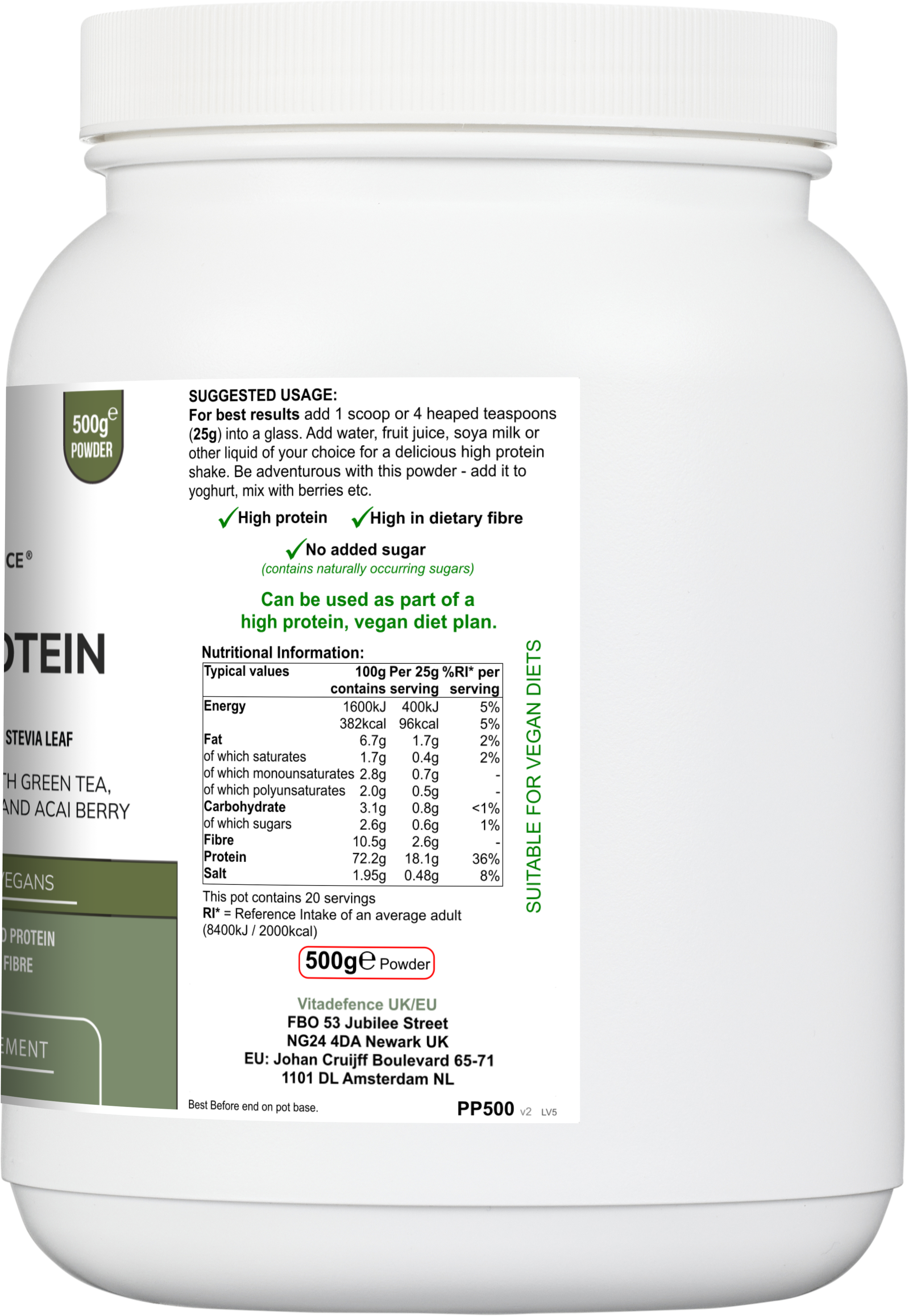Pea Protein Multi — 500 g