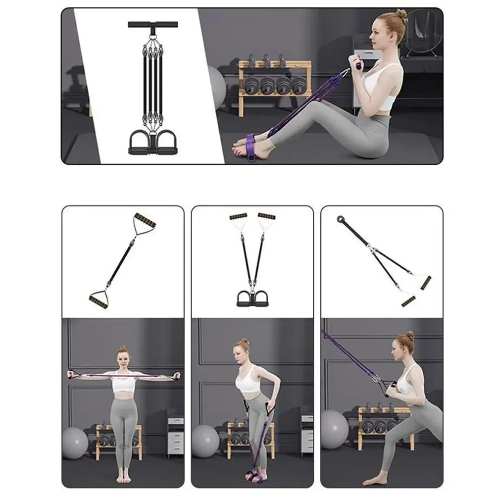 Fitness Pull Pedal Resistance Band