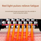 Relaxed 360° Red Light Heated Massage Roller Grey