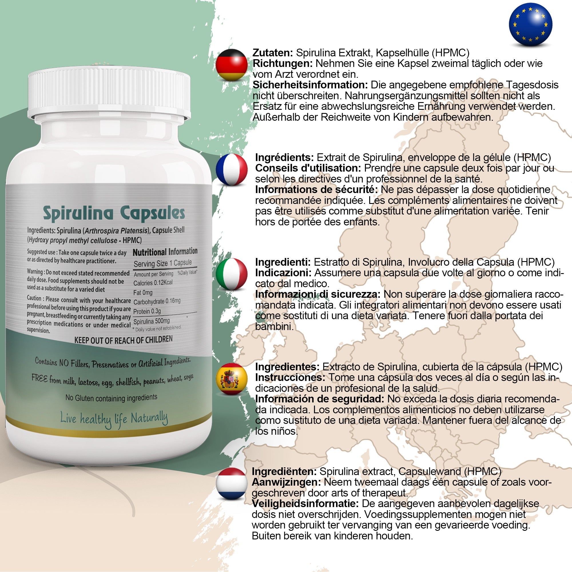 Spirulina Capsule