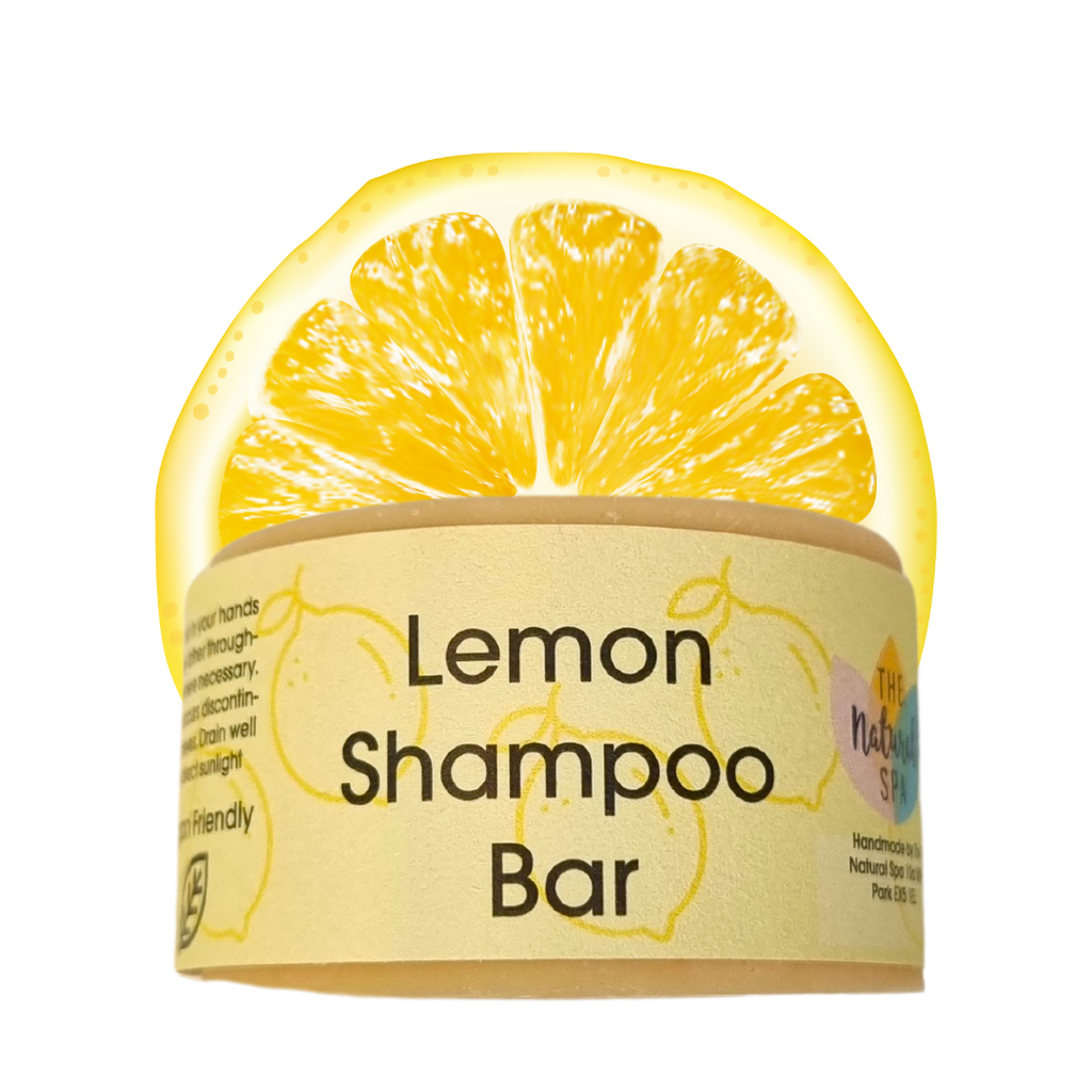 Lemon Shampoo Bar | Natural Hair Wash for All Hair Types | Vegan, Plastic-Free Hair Care