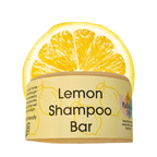Lemon Shampoo Bar | Natural Hair Wash for All Hair Types | Vegan, Plastic-Free Hair Care
