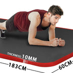 Thick Yoga Mat For Fitness & Pilates