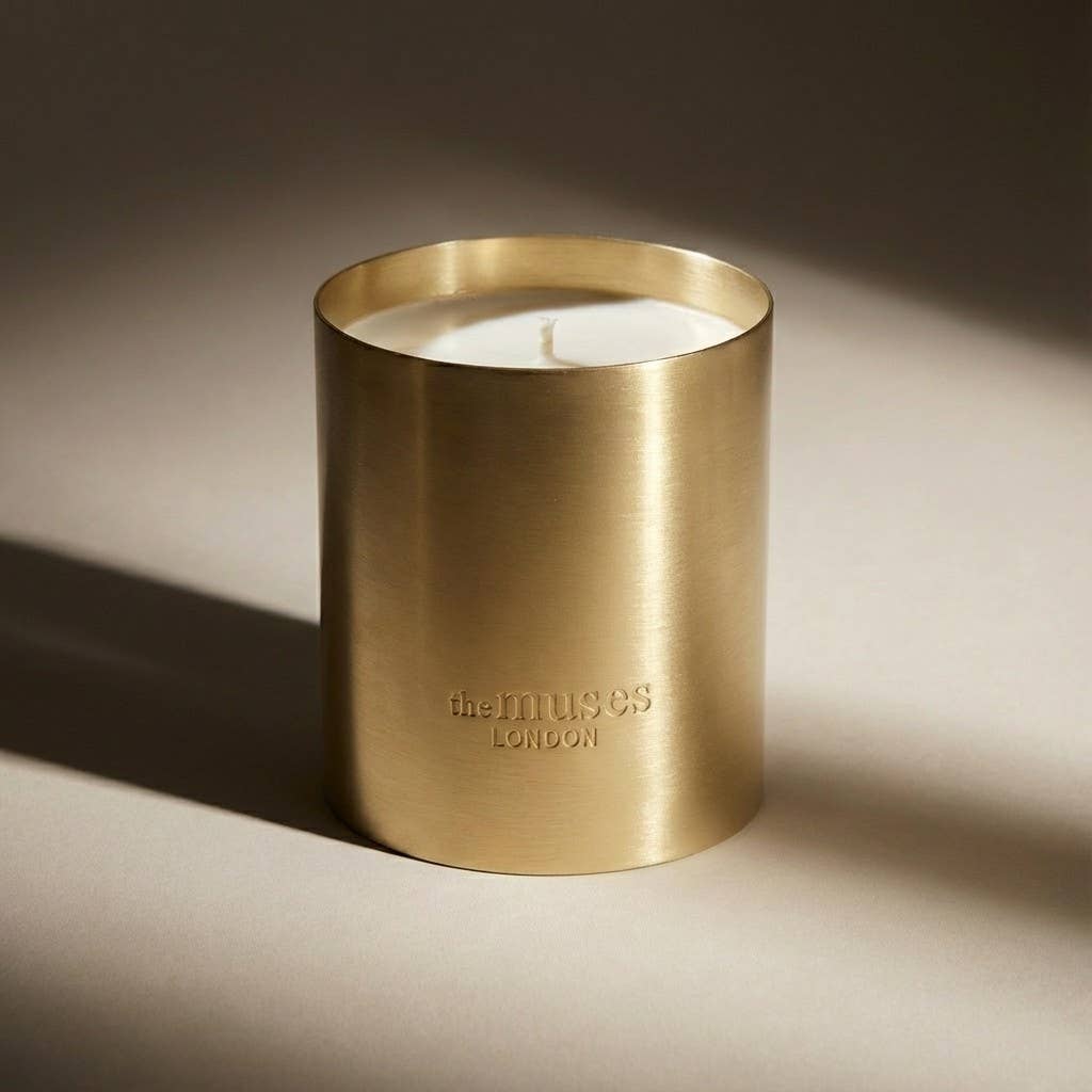 BE Luxury Scented Candle  | Green Floral Candle 220g/ 7.8oz