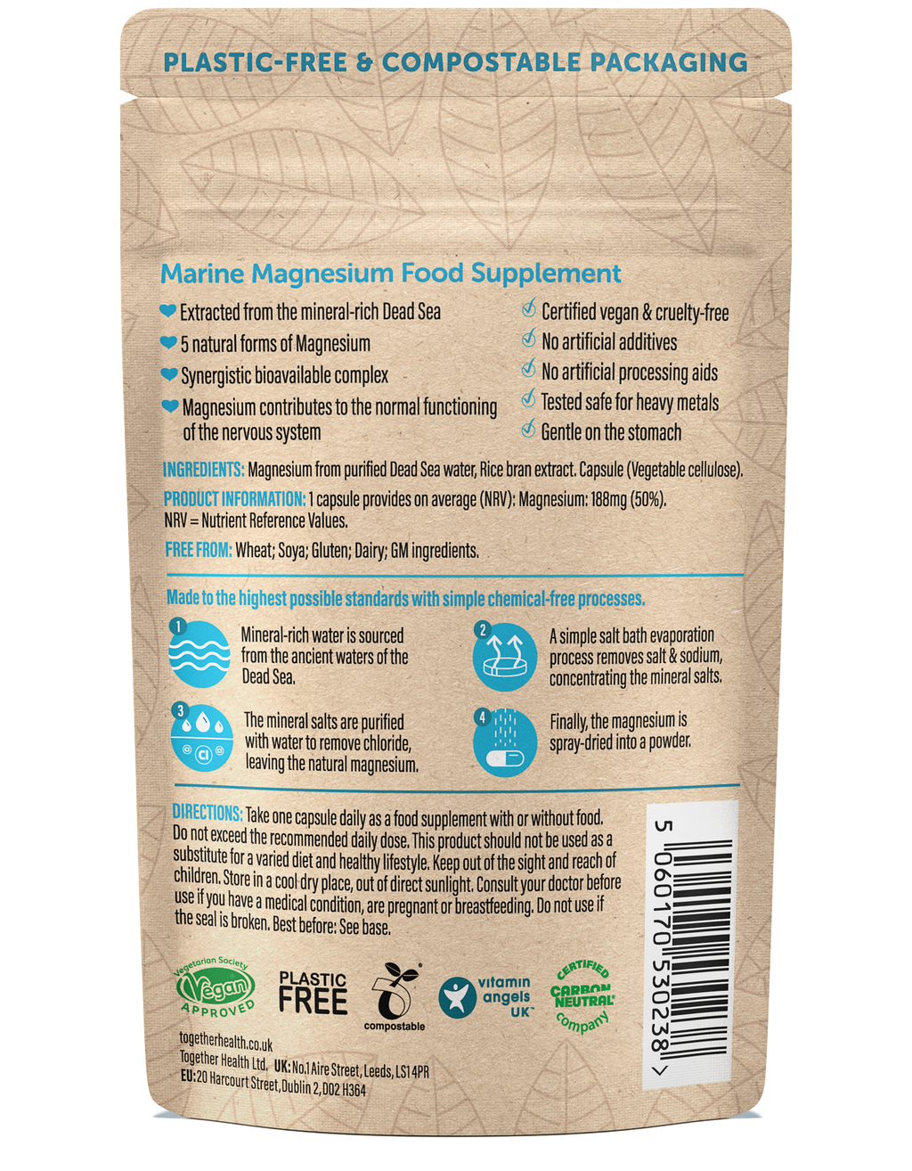 Magnesium Supplement – 30 Capsules