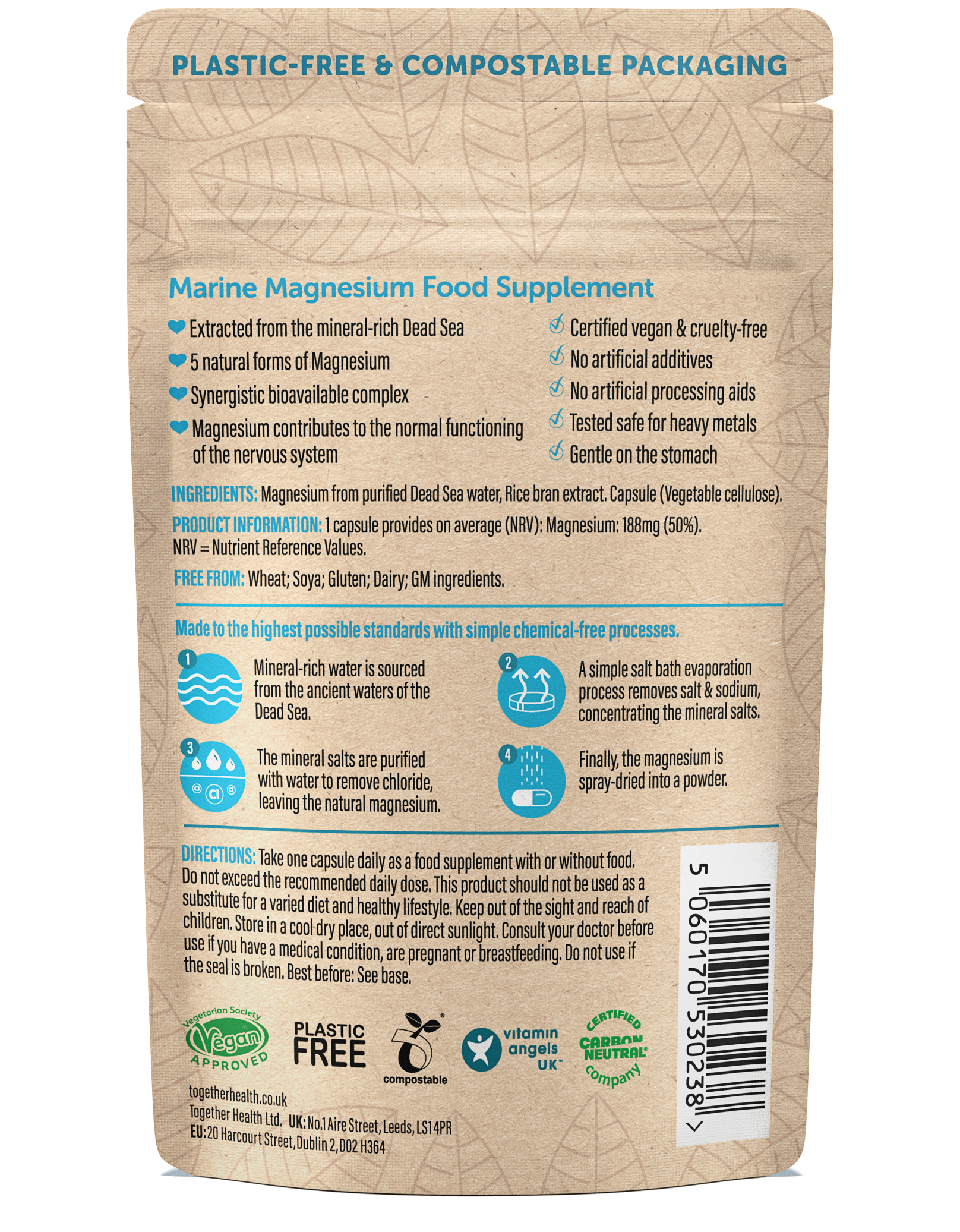 Magnesium Supplement – 30 Capsules