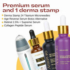 Ammuri Beauty Home Microneedling Serum Kit with Peptides