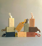 Natural Handmade Soap On A Rope “Black Rose"