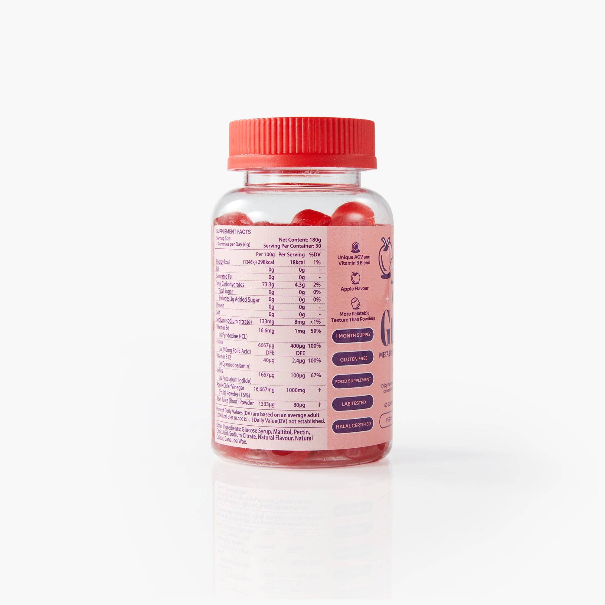 Myga Apple Cider Vinegar Gummies – Apple Flavour Metabolism & Energy Support