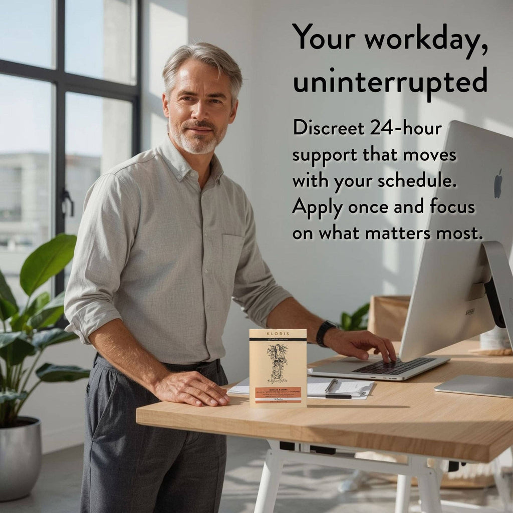 24mg CBD Muscle & Joint Patches - Turmeric, Omegas